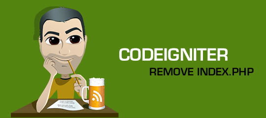 How to remove index.php in codeigniter